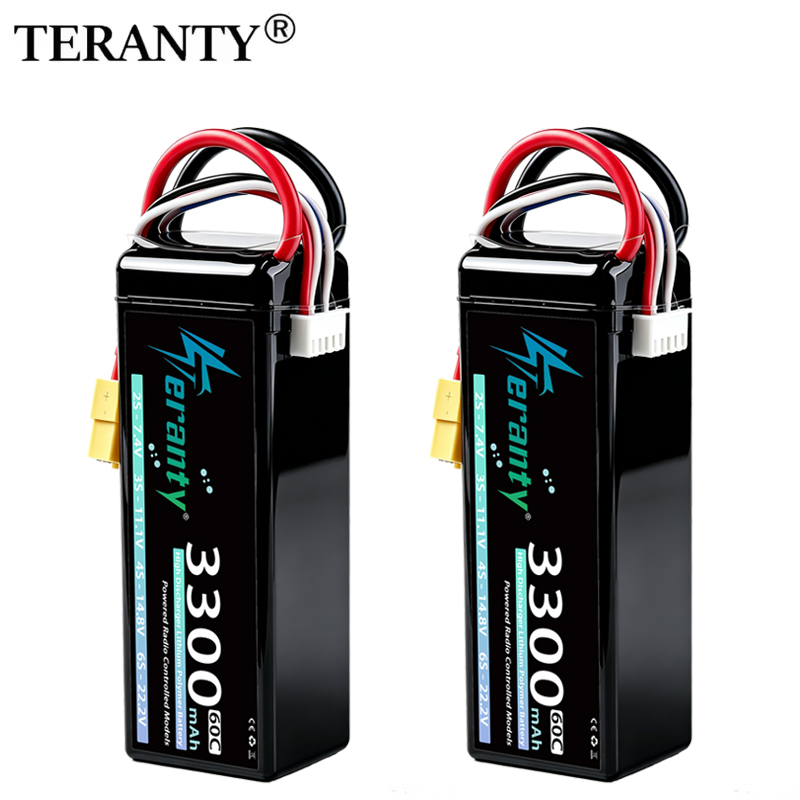 Drone Battery 4S - Batterie Lipo TERANTY 4S 3300mAh 14.8V
