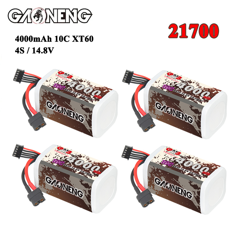 Drone Battery 4S - GNB-Batterie 4000mAh 4S 14.8V 10C 20C,