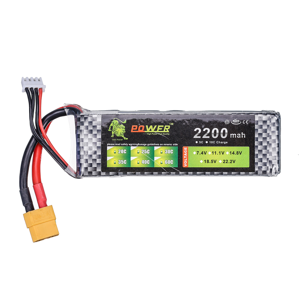 Batterie Lipo 3S 11.1V 35C 220 - Drone Battery 3S avis et prix