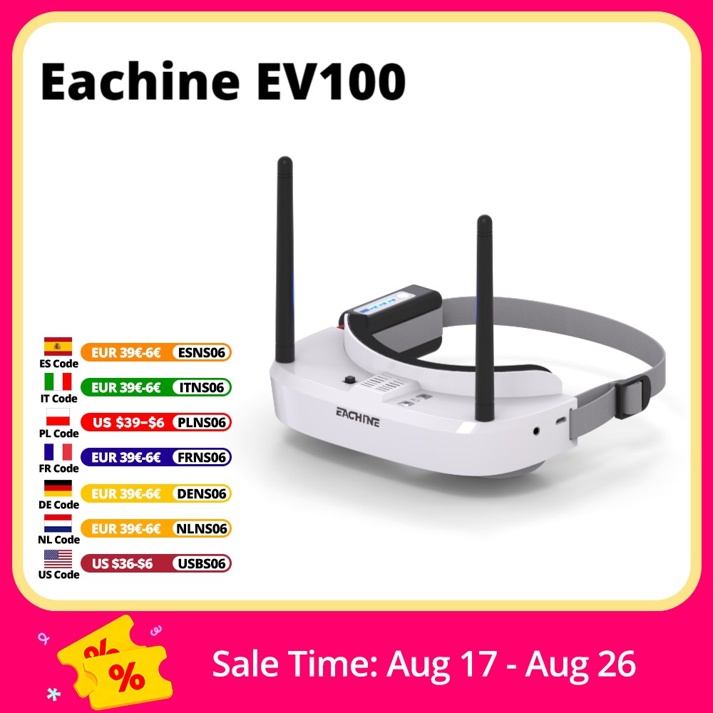 Eachine EV100 720*540 5.8G 72C - Drone Battery Box avis et prix
