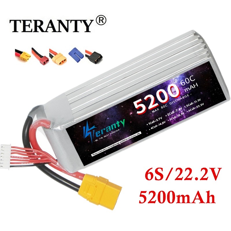 TERANTY-Batterie Lipo 6S, 5200 - Drone Battery 6S avis et prix