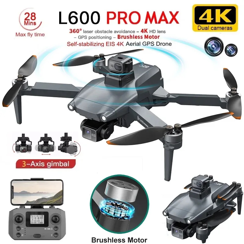 Drone GPS professionnel L600 P - Drone Battery Box avis et prix
