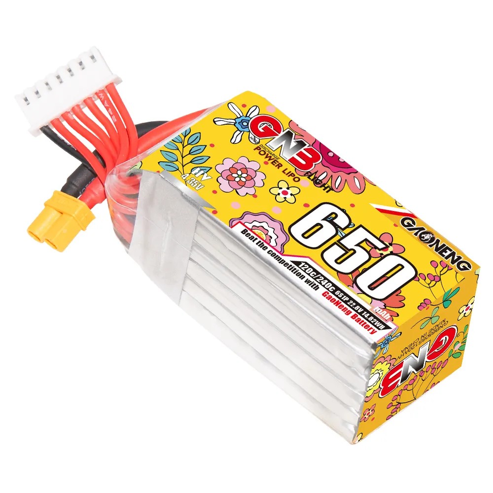 Batterie LiPo GAONENG 6S 650mA - Drone Battery 6S avis et prix