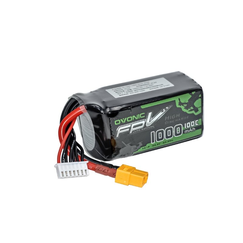 2 batteries LiPo OVONIC 1000mA - Drone Battery 6S avis et prix